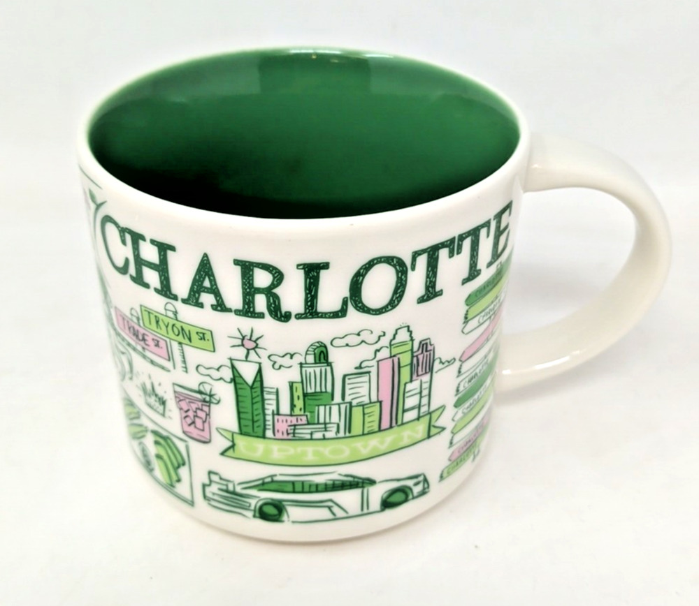 Starbucks Been There Series 2018 Charlotte North Carolina Coffee Mug New No Box